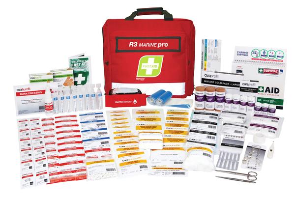 R3 Marine Pro First Aid Kit, Soft Pack
