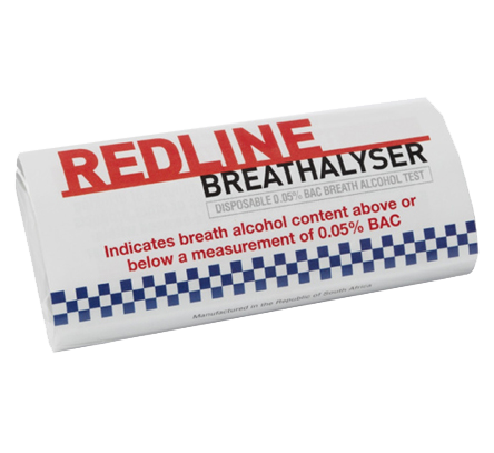 REDLINE Disposable Personal Breathalyser - 10 Pack