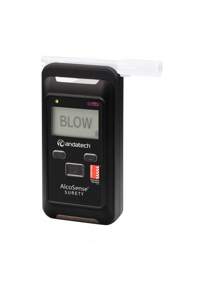 AlcoSense Surety Workplace Breathalyser - AS3547:2019 Certified