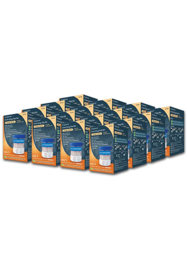 DrugSense DSU9 Urine Drug Testing Kit - 25 Pack