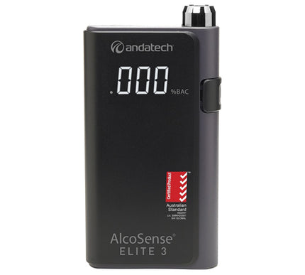 AlcoSense Elite 3 Personal Breathalyser - AS3547 Certified