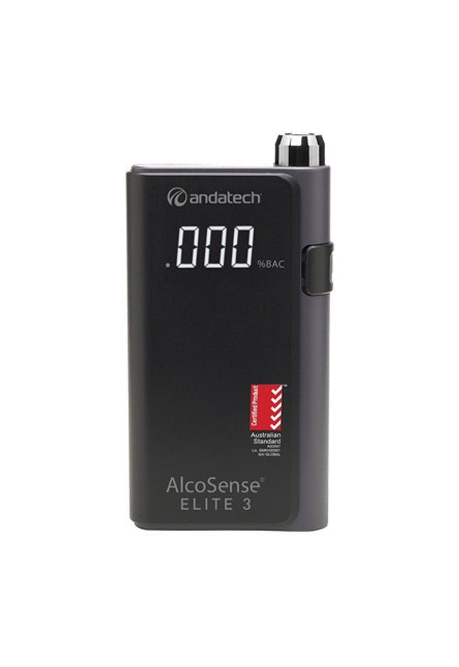 AlcoSense Elite 3 Personal Breathalyser - AS3547 Certified
