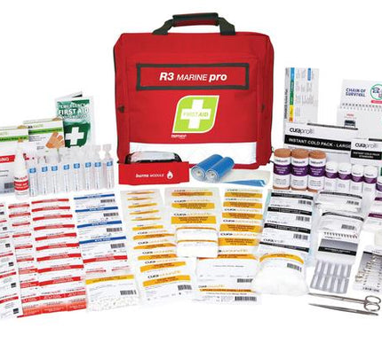 R3 Marine Pro First Aid Kit, Soft Pack