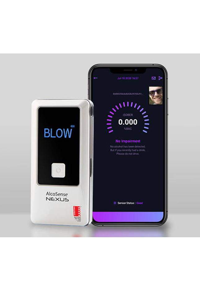 AlcoSense Nexus Personal Breathalyser w/ Bluetooth