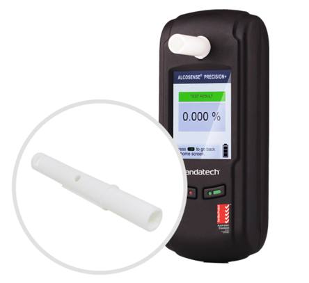 100 x Mouthpieces for the Alcosense Precision & Precision+ – Breathcheck