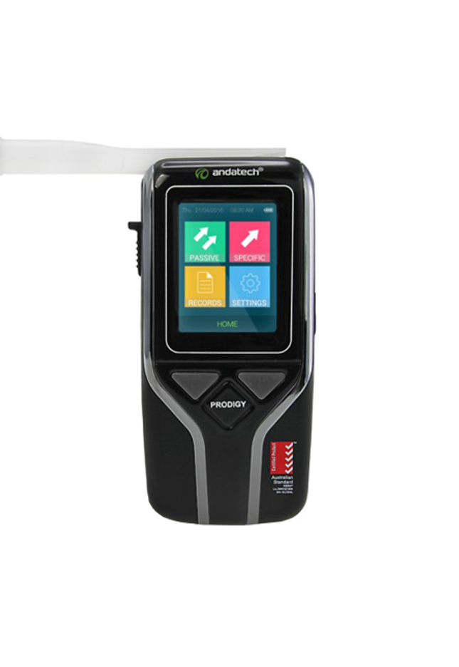 AlcoSense Prodigy S Fuel Cell Workplace Breathalyser - AS3547:2019 Certified