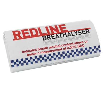 REDLINE Disposable Personal Breathalyser - 10 Pack