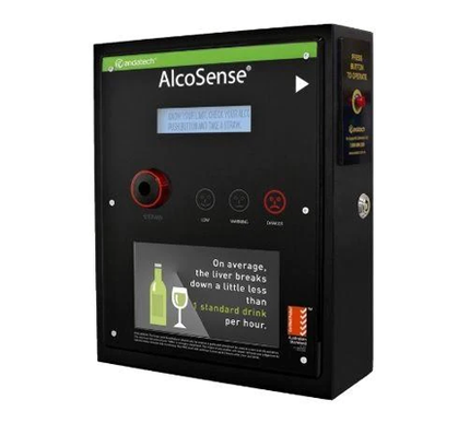 AlcoSense Soberpoint 3 Lite Wall-Mounted Workplace Breathalyser